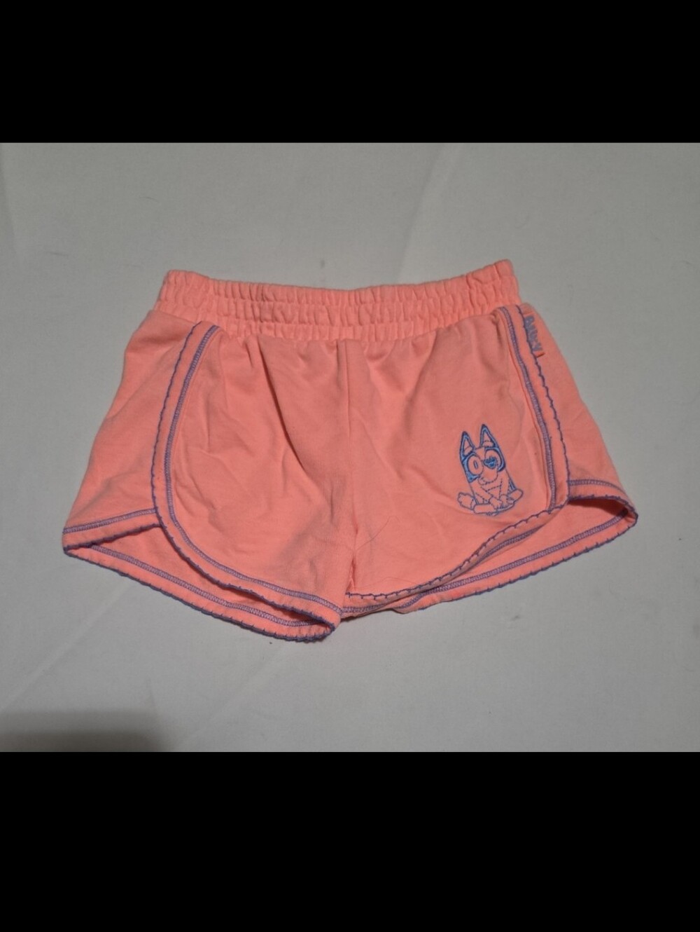 Bluey girls size 4-5 pink shorts #28